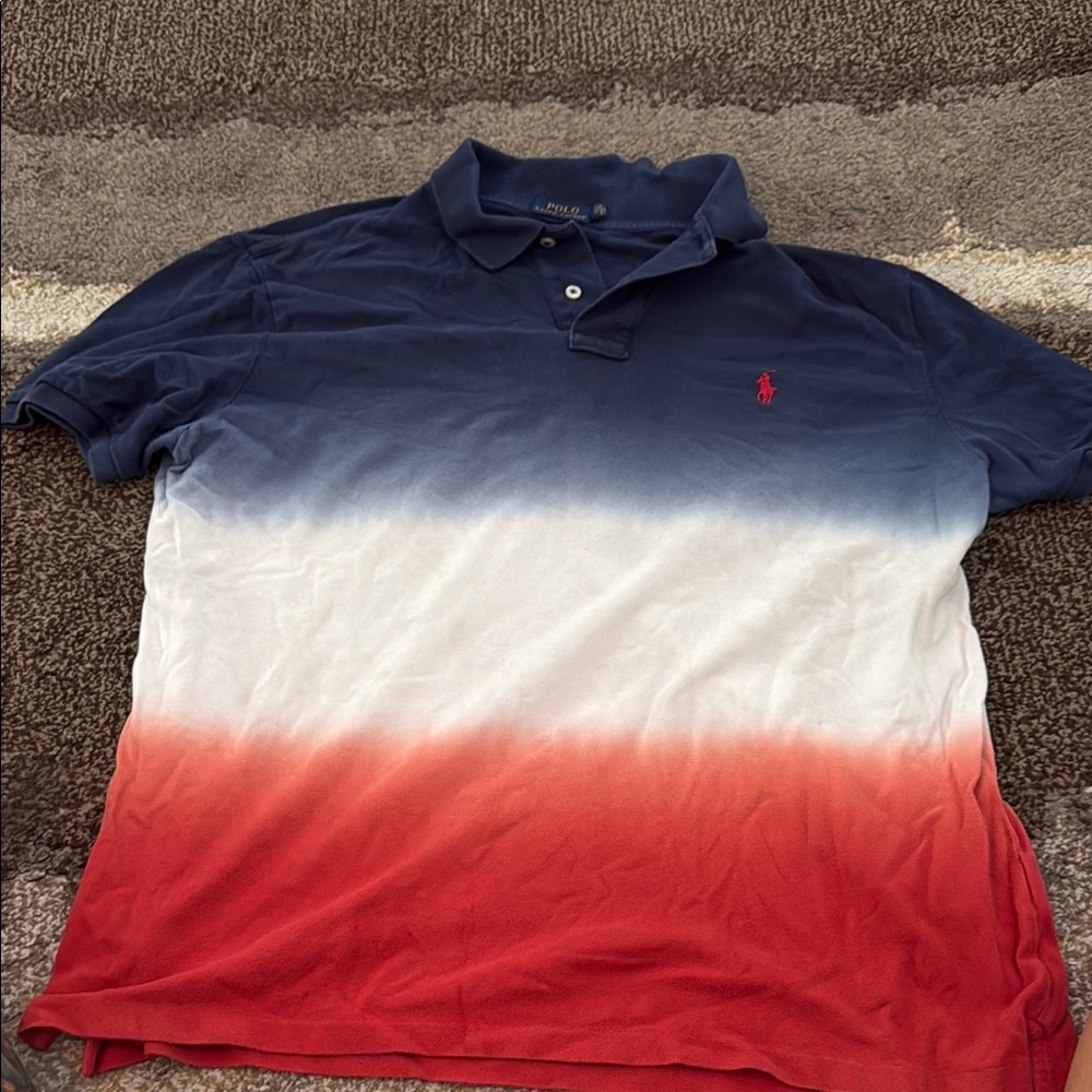 Polo by Ralph Lauren Men's Tricolor Polo Shirt